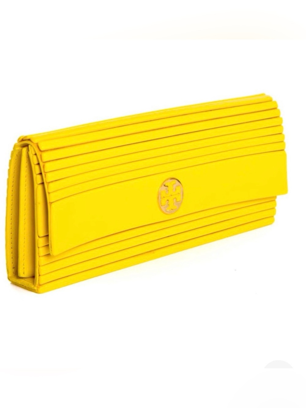 Tory Burch yellow clutch/bag